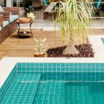 terrasse bois pour piscine