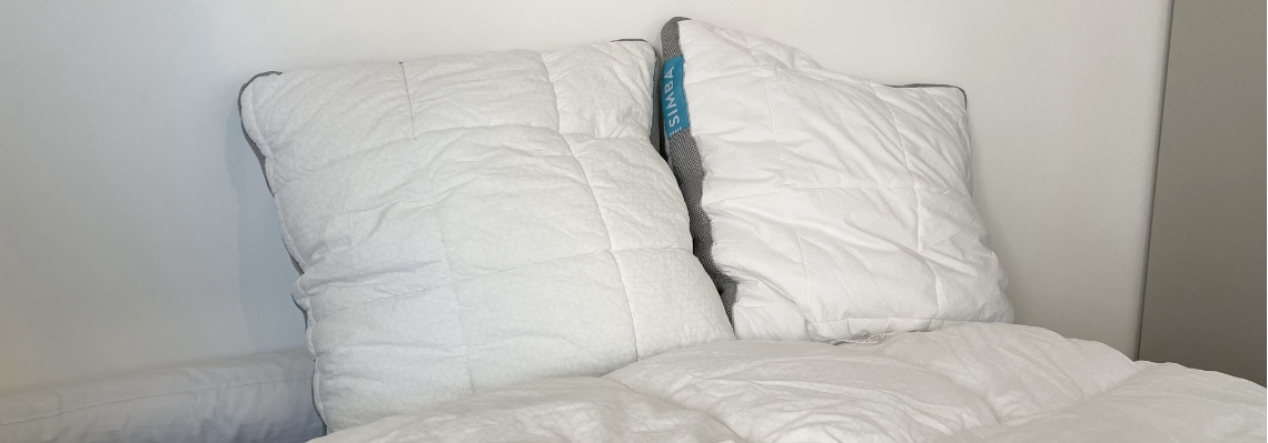 1 oreiller cervical pour dormir, design ergonomique répondant aux