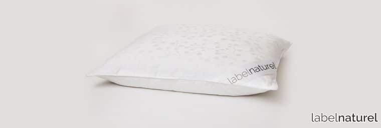 Label Naturel - Oreiller coton bio et laine confort modulable Edelweiss