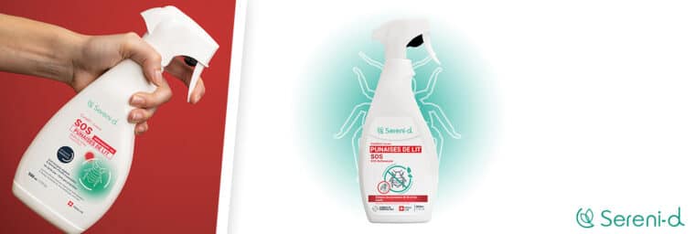 SOS Anti-punaises de lit XXL – Spray insecticide CHOC traitement naturel aux huiles essentielles et fleur de Pyrèthre Végétal