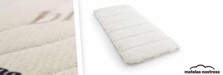 Matelas No Stress - Surmatelas en laine et coton bio