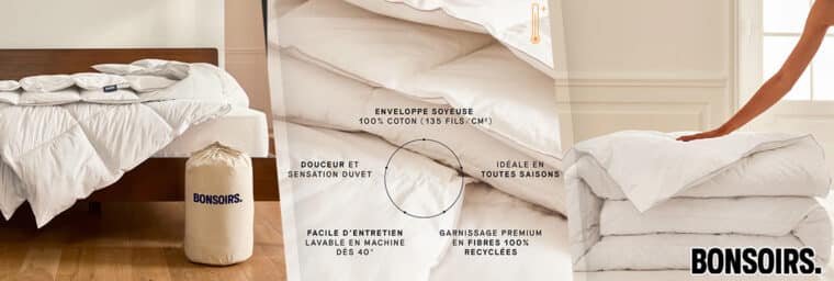 Bonsoirs – Couette Synthétique Premium