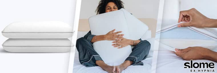 Slome - oreiller Ergonomique à mémoire de forme